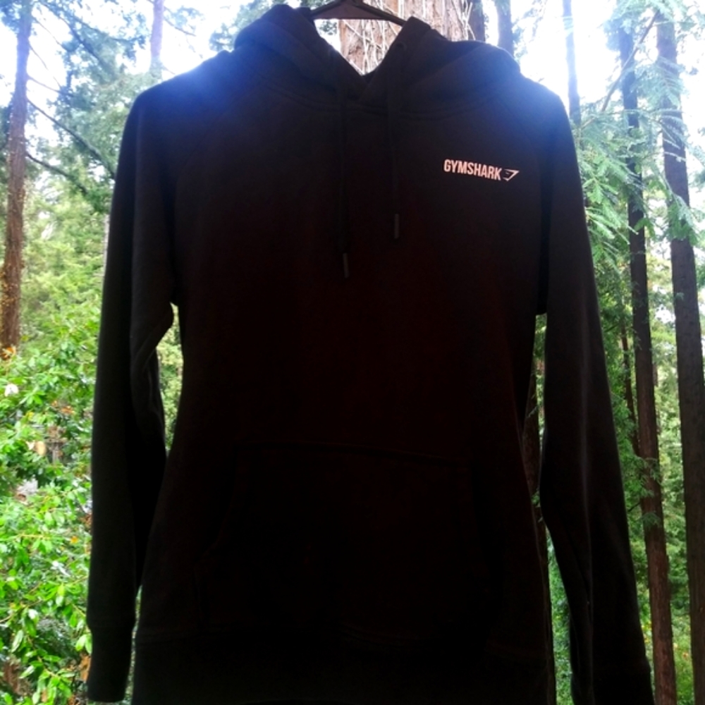 Gymshark black hoodie sweater